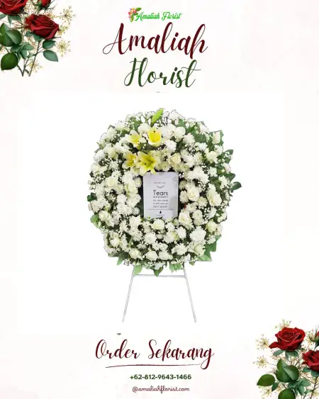 Krans Bunga Duka Tieng